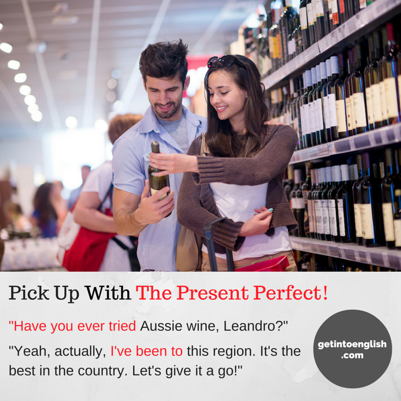Pick Up With The Present Perfect Conversation Supermarket